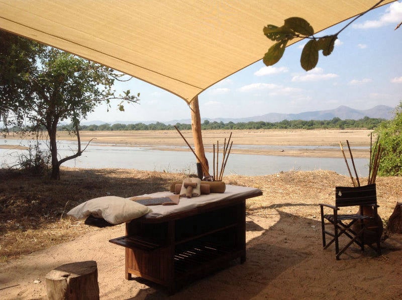 Wellness on Safari, Bush-Spa on Call in  South Luangwa