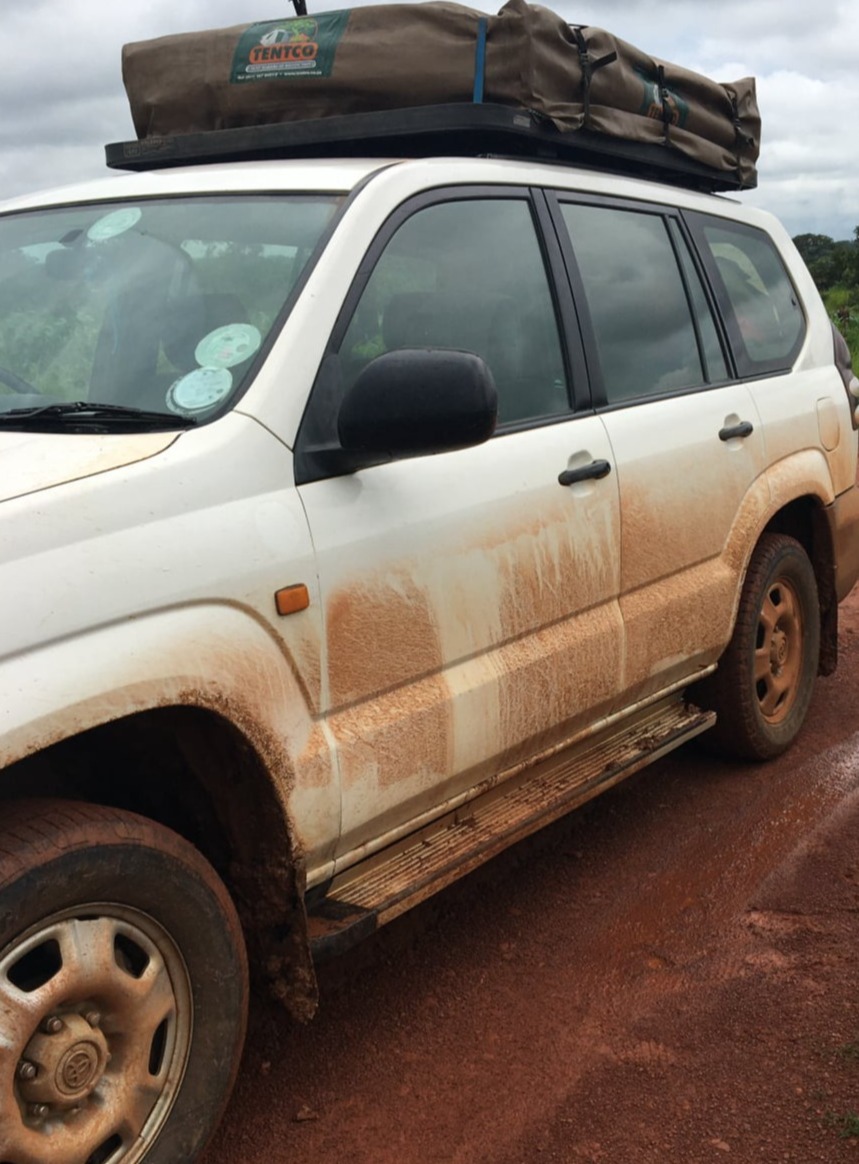 Self driving thru Zambia